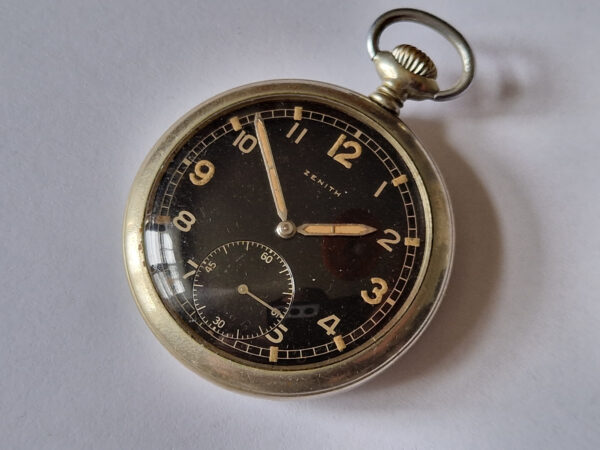 German Military Officers ZENITH DH Pocket Watch