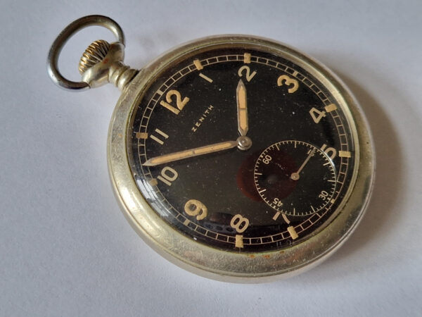 German Military Officers ZENITH DH Pocket Watch