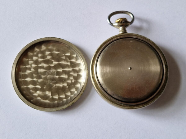 German Military Officers ZENITH DH Pocket Watch inner dust cover
