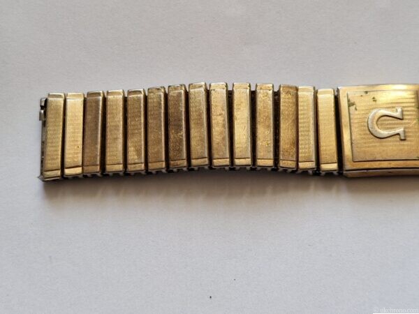 Omega pat 896575 watch bracelet Fixo Flex Stretching some damaged