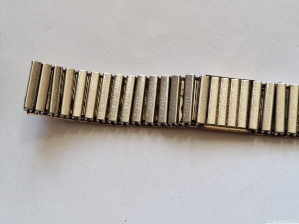 Omega pat 896575 watch bracelet Fixo Flex Stretching some damaged