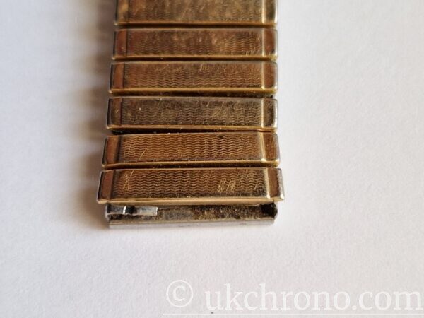 Omega pat 896575 watch bracelet Fixo Flex Stretching some damaged