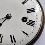 An Early Fusee key winding Henrey Pelley pocket watch silver cased