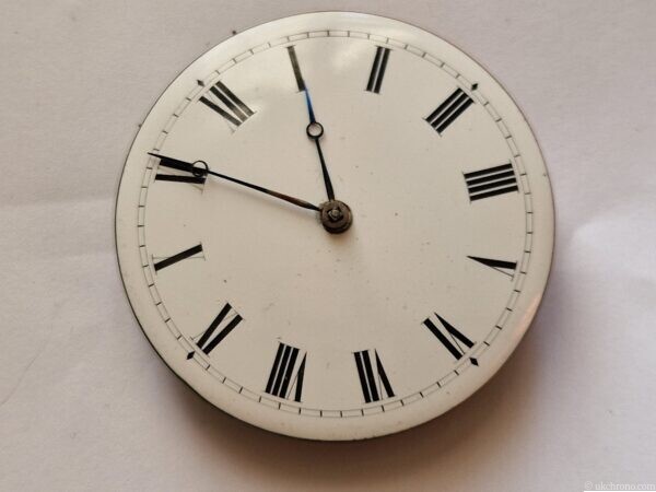 Antique French Verge Fusee Quarter Repeater Pocket Watch Movement Key Winding 50.7mm