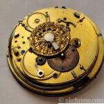 Antique-French-Verge-Quarter-Repeater-pocket-watch-movement-Key-winding