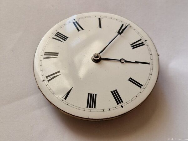 Antique French Verge Fusee Quarter Repeater Pocket Watch Movement Key Winding 50.7mm