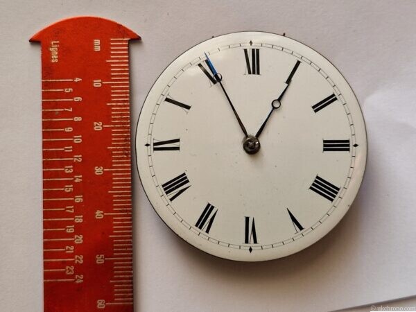 Antique French Verge Fusee Quarter Repeater Pocket Watch Movement Key Winding 50.7mm