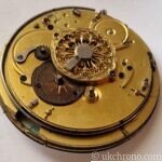 Antique French Verge Fusee Quarter Repeater Pocket Watch Movement Key Winding 50.7mm
