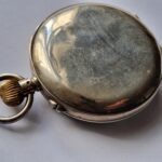 Antique HEUER cal 19 Silver cased 925 Chronograph pocket watch