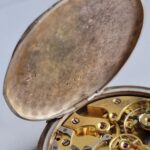 Antique HEUER cal 19 Silver cased 925 Chronograph pocket watch