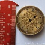 Antique J.W. Benson London Mid-Size Pocket Watch Movement with Dial and Hand – Project