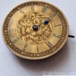 Antique J.W. Benson London Mid-Size Pocket Watch Movement with Dial and Hand – Project
