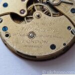 Antique J.W. Benson London Mid-Size Pocket Watch Movement with Dial and Hand – Project