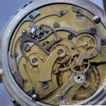 Antique Silver Cased Chronograph Pocket Watch 51mm