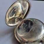Antique Silver Cased Chronograph Pocket Watch 51mm