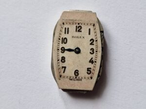 Art deco square ROLEX watch movement 15 rubies 1 Art deco square ROLEX watch movement 15 rubies 1