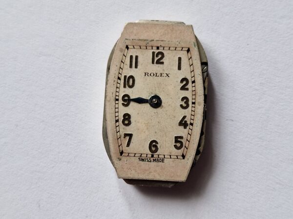 Art deco square ROLEX watch movement 15 rubies 1