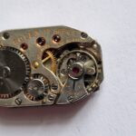 Art deco square ROLEX watch movement 15 rubies