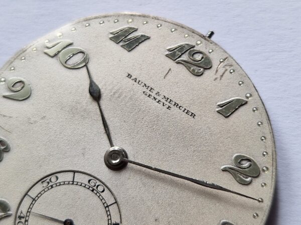 Baume & Mercier pocket watch movement only ultra Thin high grade