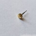Blancpain Villeret 18ct solid gold crown and stem for calibre 1195.
