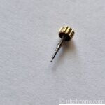 Blancpain Villeret 18ct solid gold crown and stem for calibre 1195.