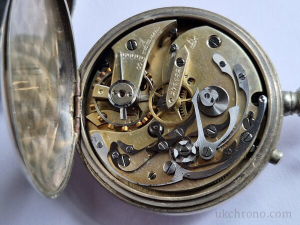 British Military Issue Chronograph Stop Watch – Broad Arrow Marked – Poole 296583