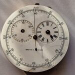 Chronometer Double Time Pocket Watch Brevet 4250 Project Movement