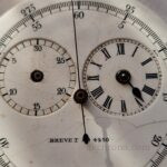 Chronometer Double Time Pocket Watch Brevet 4250 Project Movement