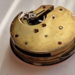 Chronometer Double Time Pocket Watch Brevet 4250 Project Movement