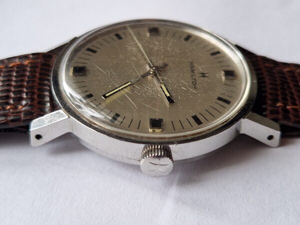 Classic Hamilton cal 61 hand winding watch