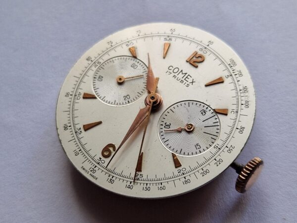Comex cal Valjoux 92 Chronograph watch movement