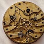 Ultra rare Complex Pocket watch movement Twin Barrels Antique Simon Geneve project