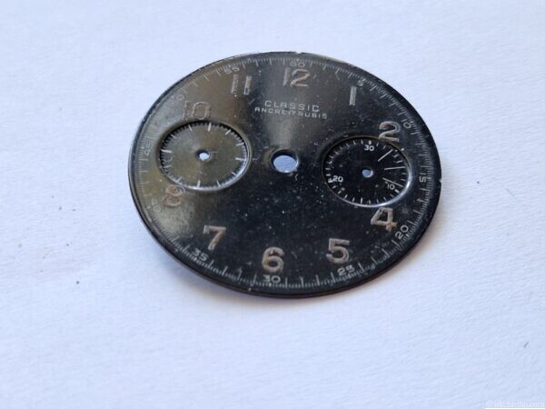 Dr. Ernst Kurtz Urofa 59 military watch dial