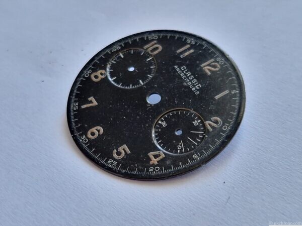 Dr. Ernst Kurtz Urofa 59 military watch dial