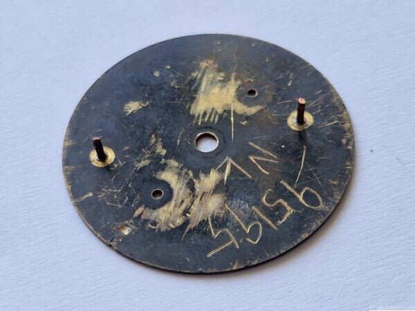 Dr. Ernst Kurtz Urofa 59 military watch dial