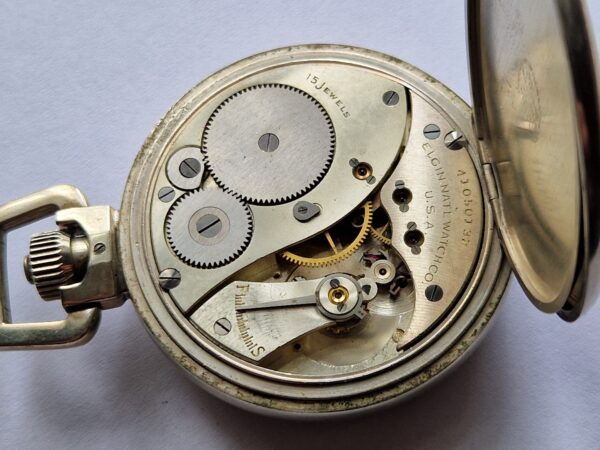 Elgin U.S. Army A.C. Watch Navigation Ground Speed Type A-8 pocket watch