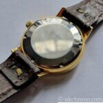 Vintage Eterna-Matic 1000 Classic Automatic Date Watch Cal. 1489K Gold Plated
