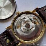 Vintage Eterna-Matic 1000 Classic Automatic Date Watch Cal. 1489K Gold Plated