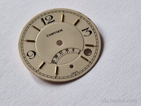 Genuine Cartier Pasha Power Reserve Dial ref 1033