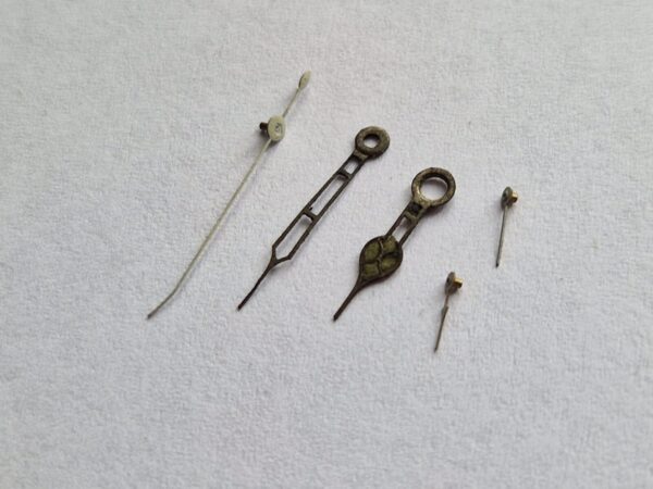 German Military Urofa 59 Tutima Galshutte Luftwaffe Pilots genuine FULL watch hands set