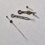 German Military Urofa 59 Tutima Galshutte Luftwaffe Pilots genuine FULL watch hands set