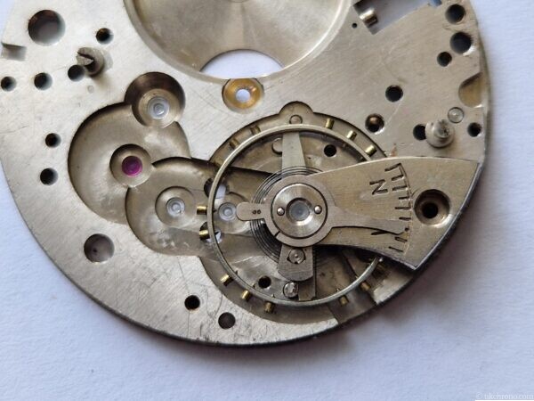 German Military UROFA 59 Tutima Glashütte Luftwaffe Balance Complete (Non-Incabloc)