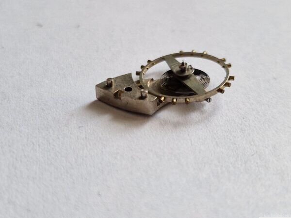 German Military UROFA 59 Tutima Glashütte Luftwaffe Balance Complete (Non-Incabloc)