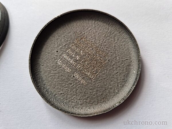 German WWII B-Uhr Pilot Observation Watch Complete Case by Wempe Laco Durowe