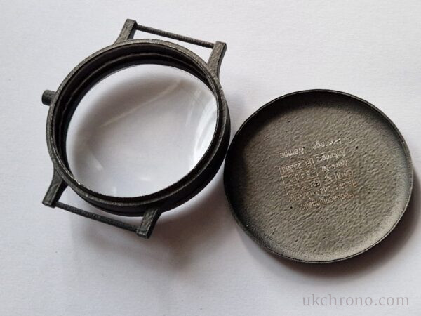 German WWII B-Uhr Pilot Observation Watch Complete Case by Wempe Laco Durowe