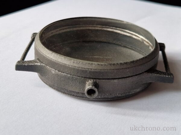 German WWII B-Uhr Pilot Observation Watch Complete Case by Wempe Laco Durowe