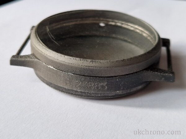 German WWII B-Uhr Pilot Observation Watch Complete Case by Wempe Laco Durowe