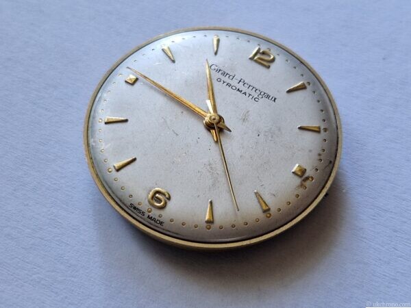 Girard-Perregaux Gyromatic Cal. 47BF Automatic Movement Complete with Dial, Hands & Inner Ring