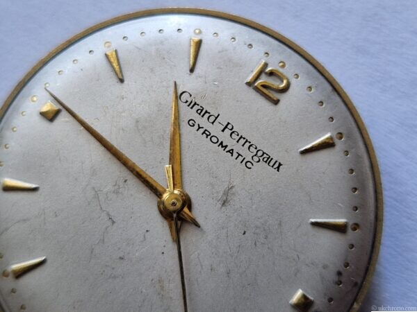 Girard-Perregaux Gyromatic Cal. 47BF Automatic Movement Complete with Dial, Hands & Inner Ring