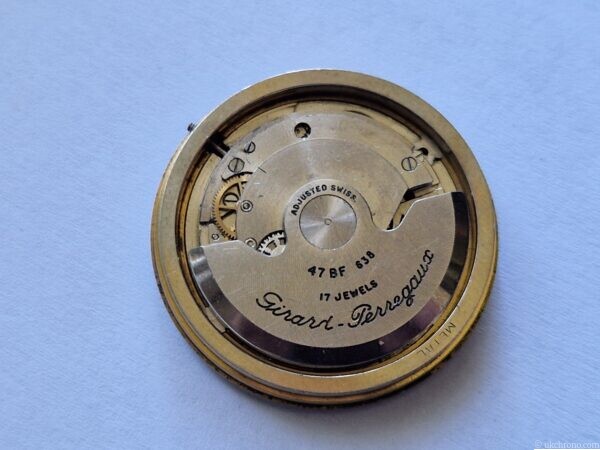 Girard-Perregaux Gyromatic Cal. 47BF Automatic Movement Complete with Dial, Hands & Inner Ring